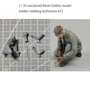 1 / 35 renksiz Reçine Asker modeli Asker kaynak teknisyeni 653