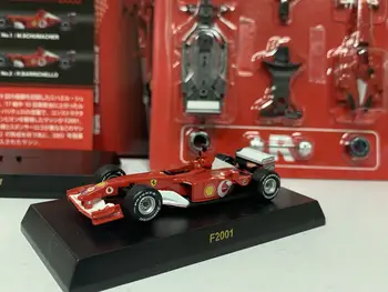 1/64 KYOSHO Ferrari F2001 formula 1 Koleksiyonu döküm alaşım monte araba dekorasyon modeli oyuncaklar
