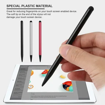 1 ADET Rezistif Sert İpucu Stylus Kalem Direnç Dokunmatik Ekran Oyun Oyuncu için Evrensel Tablet Akıllı Telefon