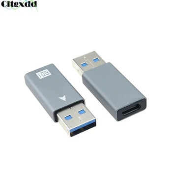 1 ADET USB 3.1 Tip C USB 3.0 Adaptörü OTG Dönüştürücü Erkek A Dişi Tip-C Veri Şarj samsung için konektör Xiaomi Huawei