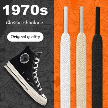 1 Çift Düz Ayakabı kanvas sneaker spor ayakkabı Bağcıkları Klasik Kadın Ve Erkek Ayakkabı Bağı Katı Çift Düz Beyaz Siyah Ayakabı