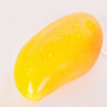 10 adet büyük boy sarı renk Yüksek taklit yapay Sahte mango Meyve ve yapay plastik sahte simüle sarı renk mango