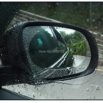 2 ADET Araba dikiz aynası Koruyucu Yağmur geçirmez Film Kia Rio İÇİN K2 Sportage Soul Mazda 3 6 CX-5 Lada Skoda Octavia A5 A7 Süper