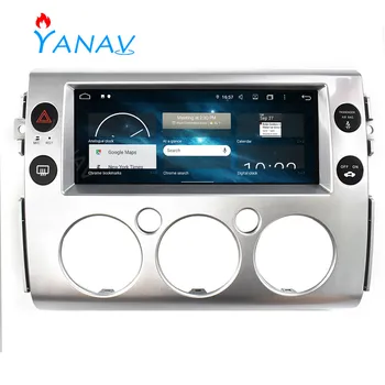 2 DİN araba android radyosu Stereo Alıcısı-Toyota FJ Cruiser 2006-2019 GPS Navigasyon Multimedya Kafa Ünitesi HD Ekran DVD Oynatıcı