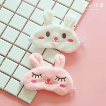 20 cm Idol oyuncak bebek giysileri Sevimli Karikatür Kawaii Göz Maskesi Pembe Beyaz Mini Hayvan 2 Stilleri Pamuk Doldurulmuş Oyuncaklar Ücretsiz Kargo Öğe