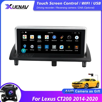 2din Android otomobil radyosu Multimedya Oynatıcı-Lexus CT CT200 2014-2020 araba dokunmatik ekran GPS navigasyon başkanı ünitesi