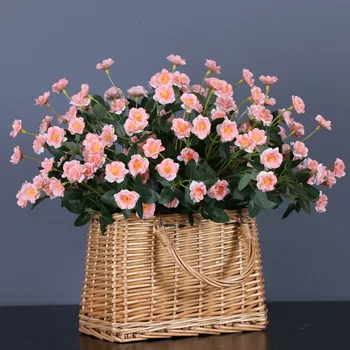4 Adet Demet Küçük Gül Sahte Buketleri Düğün Gelin Holding Güller Çiçek Ev Çiçek Düzenleme Aksesuarları yapay çiçekler