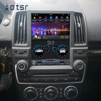 Android 8.1 Tesla Tarzı GPS Navigasyon Land Rover Freelander 2 2007-2015 İçin otomobil radyosu Stereo Dikey Ekran Multimedya Oynatıcı