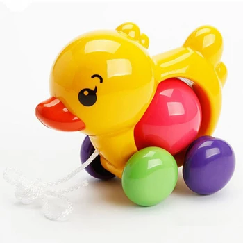 Bebek oyuncakları Geleneksel çıngıraklı oyuncak Ördek Köpek plastik Oyuncaklar Çocuklar İçin Sesler Oyuncak Yenidoğan Bebek Yürümeyi Öğrenmek Oyuncak Çıngıraklar