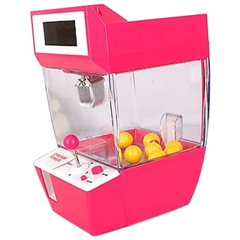 Bebek Pençe Makinesi Mini Slot Oyunu Otomat şeker Makinesi Kapmak Arcade Masaüstü Yakalandı Eğlenceli Müzik Komik Oyuncaklar Alet Çocuklar