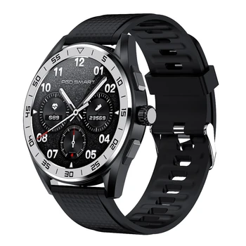 Bluetooth Çağrı akıllı saat Erkekler 1.39 inç 390 * 390 Tam Dokunmatik Ekran Kablosuz Şarj IP68 Su Geçirmez Smartwatch Büyük Pil