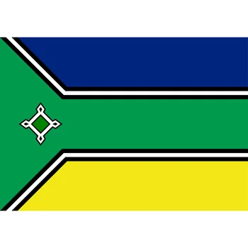 Brezilya Amapa Bayrağı Dekorasyon için Kullanılır