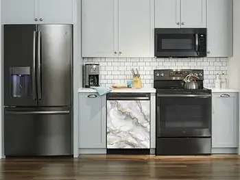 Bulaşık makinesi kapağı Temiz Bulaşık makinesi mutfak dekoru Mutfak Aksesuarları