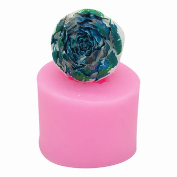 DIY Şeker zanaat Kek Vintage Gül çiçek silikon kalıp Fondan Kalıp Kek dekorasyon Araçları Sakız yapıştır Kalıp