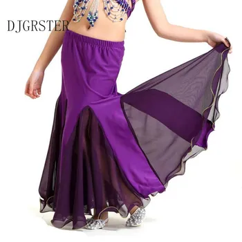 DJGRSTER Yeni çocuklar / Çocuk / Kız Oryantal Dans Kıyafetleri elbise Güzel Etek Spandex Oryantal Dans Gösterisi Kostümleri 8 renk yüksek kalite