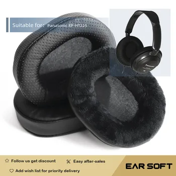 Earsoft Yedek Kulak Pedleri Minderler Panasonic RP-HT225 Kulaklık Kulaklık Kulaklık Kılıfı Kol Aksesuarları