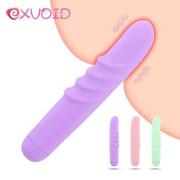 EXVOID AV Sopa Vibratörler Vajina Açık Yetişkin Seks Oyuncakları Kadınlar için G Noktası Masaj Yapay Penis Vibratör Samimi Ürünler Silikon 7 Hız