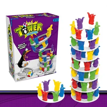 Fly AC oyuncak - denge penguen meydan kulesi yapı çocuk bulmaca multiplayer ebeveyn-çocuk etkileşimi aile parti oyunları