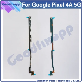 Google Pixel için 4A 5G GD1YQ G025I Ses Yan Güç Düğmesi Anahtarı Anahtar Kablo Flex AÇIK kapalı Kablo Değiştirme