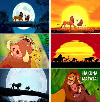 Hakuna Matata Disney Aslan Kral Parti Zemin Çocuk Doğum Günü Partisi Bebek Duş Fotoğraf Arka Plan Fotoğraf Stüdyosu Sahne