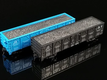 HO Ölçekli 1: 87 Tren Modeli C70 Genel Gondol Kömür Madeni Tren Modeli Sahne Düzeni Oyuncaklar Ücretsiz Kargo