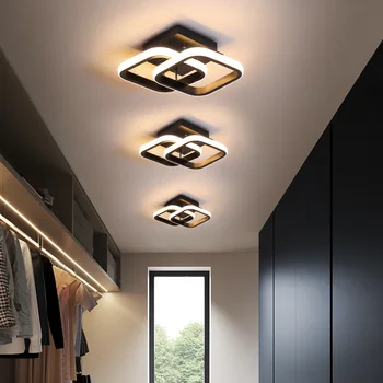 Iskandinav LED tavan ışıkları Modern Led avize yatak odası oturma odası ev dekor koridor koridor ışık fuaye balkon lambası 220 V