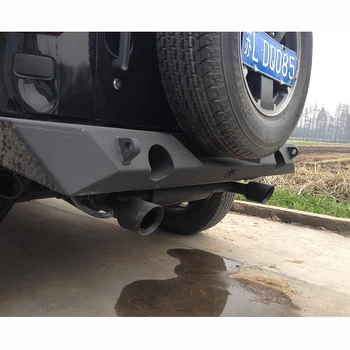 Jeep JK 20107-2017 LANTSUN için J065 Zehir Örümcek Arka Tampon Çelik Malzeme