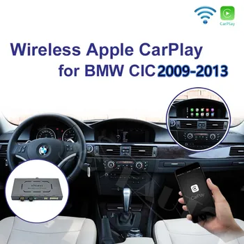 Kablosuz Apple Carplay İçin 2009-2013 BMW CIC 3 5 7 Serisi X1 X3 X4 X5 X6 Android Otomatik tahribatsız kurulum