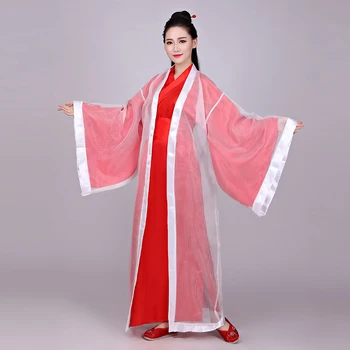 Kadın Çin Geleneksel Halk Hanfu Elbise Tang Hanedanı Prenses Peri dans kostümü Klasik Festivali Kıyafet Performans Takım Elbise
