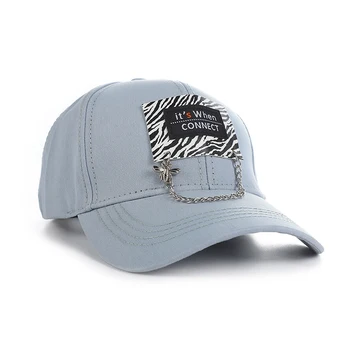 Kore Arı Logosu Demir zincir beyzbol şapkası Moda Alışveriş Bayanlar snapback Kap Unisex Yüksek kaliteli ve Uygun Fiyatlı Şapka Kadın Şapka