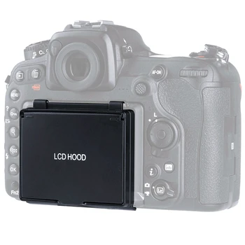 LCD Ekran Koruyucu - Up Güneş Gölge LCD Hood Shield yüzey koruma Nikon D500 Kamera Koruma Filmi