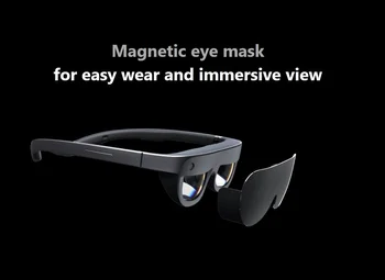 Lunettes AR intelligentes G350, écran Micro OLED 46 ° FoV, avec tête de réalité augmentée, pour film 3D et myopie Genuine Sale