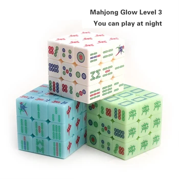 Mahjong 3x3 Küp Bulmaca Eğitici Bulmaca Hediye Fikri Dekompresyon Oyuncaklar Çocuklar İçin En İyi Hediyeler Dekompresyon Oyuncaklar