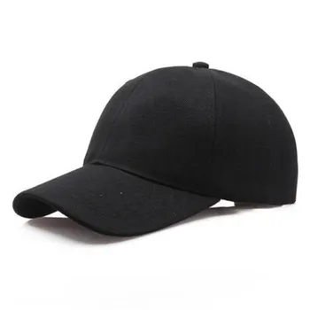 Marka Düz Renk beyzbol şapkası Kadın erkek Kap Snapback Şapka Kadınlar İçin Baba Şapka Kadın Siyah Kemik Erkek Ucuz Gorras Rahat
