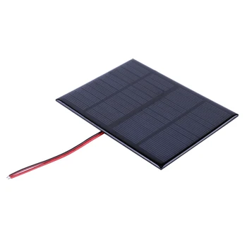 Mini GÜNEŞ PANELI DIY güneş enerjisi şarj cihazı Modülü Polysilicon Kurulu Taşınabilir Açık Pil/Cep Telefonu Şarj Cihazı