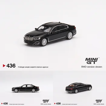 MİNİ GT 1: 64 750Li Araba Modeli XDrive Siyah Safir Alaşım Diorama Koleksiyonu Minyatür Carros Oyuncaklar 436 Stokta