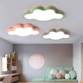 Modern iskandinav tasarım LED tavan ışık lambası oturma odası mutfak çocuk odası yatak odası Loft dekor bebekler odası 220 V 110 V