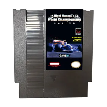 Nigel-mansell'in-dünya-şampiyonası-11-yarış-Oyun Kartuşu İçin NES Konsolu 72 Pins 8bit Tek kart