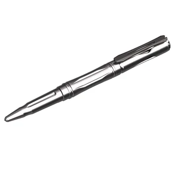 NİTECORE NTP20 Çok Fonksiyonlu Titanyum Alaşımlı Taktik Kalem Ergonomik Tungsten Çelik Konik Ucu Kendini savunma için