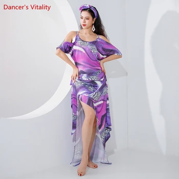 Oryantal dans kostümü Elbise Kadınlar için Baladi Shabbi Oryantal Dans Egzotik Giyim Kadın Oryantal Dans Performansı Giyim