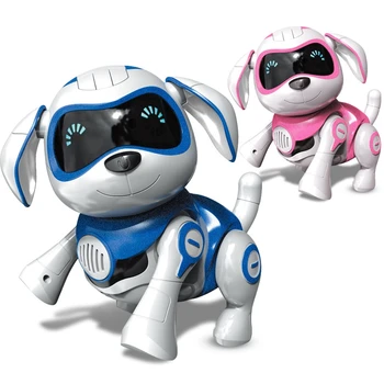 Robot Köpek Elektronik Evcil Hayvan Oyuncakları Kablosuz Robot Köpek Akıllı Sensör Yürüyecek Konuşan Uzaktan Köpek Robot Pet Oyuncak Çocuklar İçin Erkek Kız