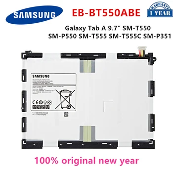 SAMSUNG Orijinal Tablet EB-BT550ABE 6000mAh Pil Samsung Galaxy Tab İçin Bir 9.7 