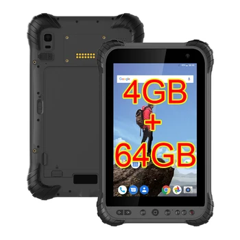 Sağlam Tablet 8 İnç IP67 Su Geçirmez NFC Snapdragon 435 Octa Çekirdek 4GB RAM 64GB ROM Tablet PC 8000mAh Pil