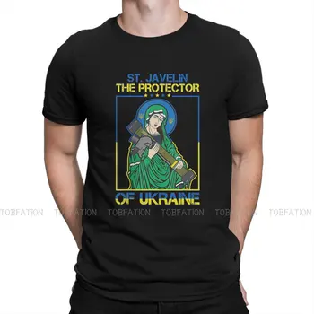 St Cirit Koruyucu Ukrayna Temel T Shirt Vintage Moda Büyük boy Crewneck TShirt Büyük satış Harajuku erkek Üstleri