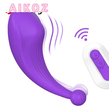 Taşınabilir Külot Vibratör bayanlara Seks Oyuncakları Görünmez Titreşimli Yumurta Klitoral Stimülatörü Kablosuz Uzaktan Kumanda G spot Vibratör