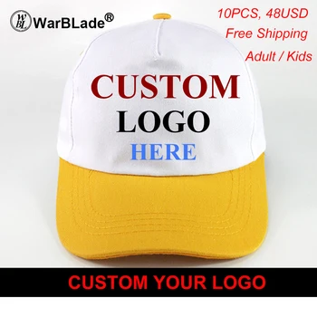 WarBLade LOGO Özel Nakış Şapkalar Beyzbol Snapback Kap Özel Akrilik Kap Ayarlanabilir Hip Hop veya Gömme Tam kapatma Şapka