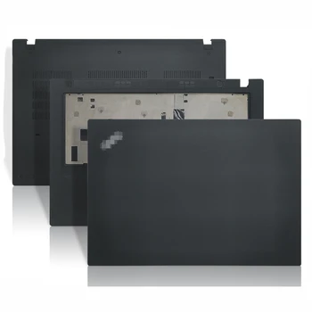 Yeni Lenovo Thinkpad T490 T495 P43S 01YN936 Laptop LCD arka kapak Palmrest Üst Kılıf Alt Taban A C D Siyah Kapak