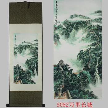 Çin tarzı Büyük duvar resimleri el sanatları Ev Mobilya Feng Shui boyama.