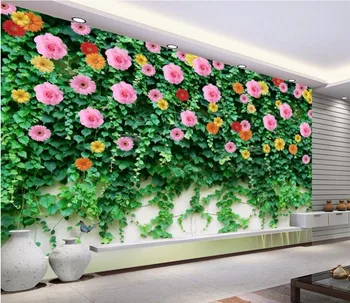 Özel fotoğraf tasarımları 3d duvar resimleri duvar kağıdı resmi gül çiçek askılığı manzara dekor boyama duvar kağıtları oturma odası için